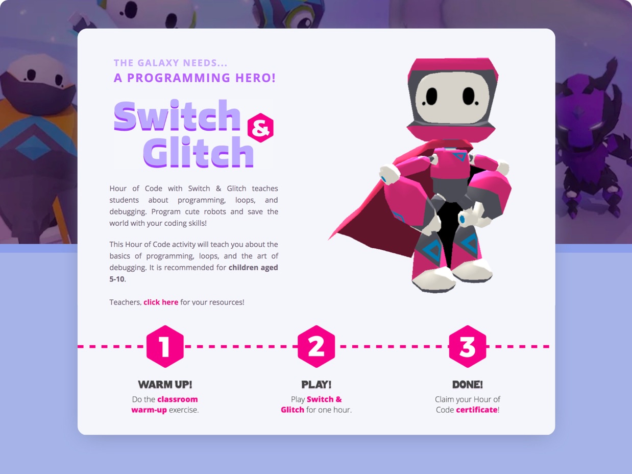 Hour of Code 2017 Cover Image Hour of Code 2017 Cover Image